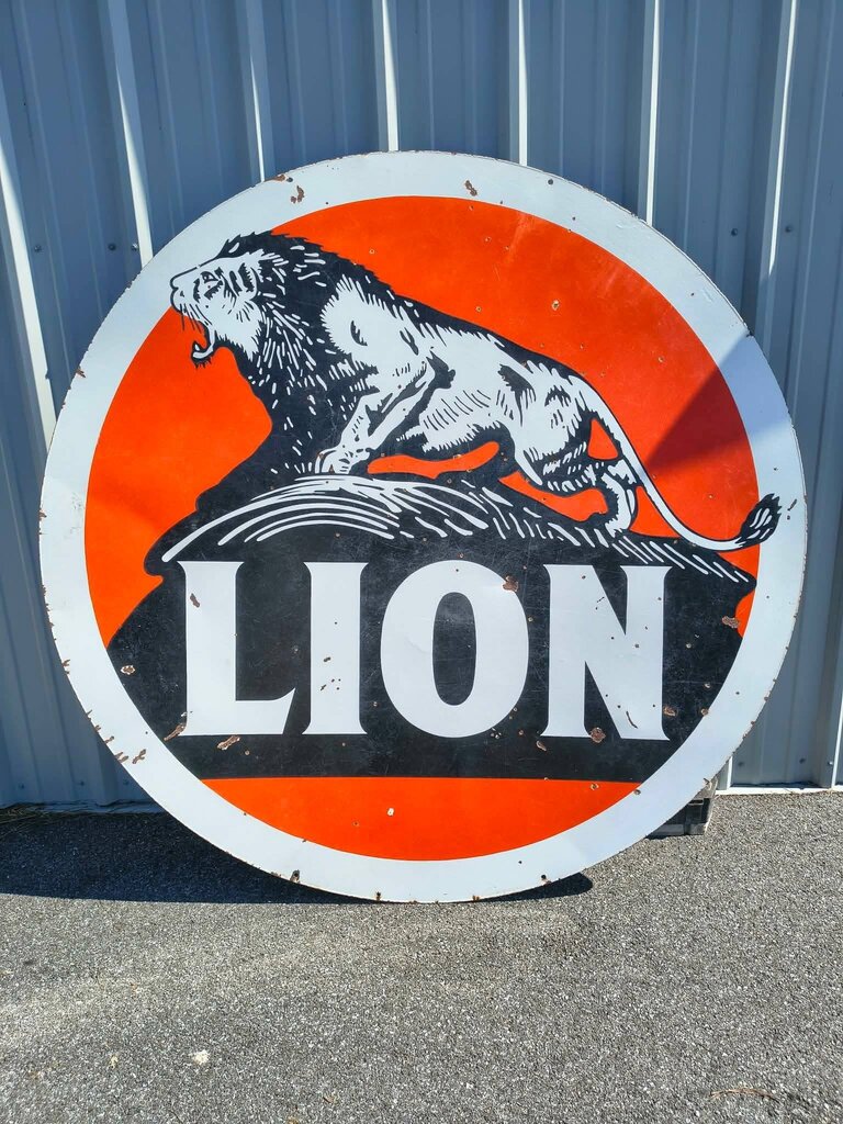 6' Lion Sign "On The Rock"