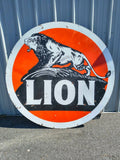 6' Lion Sign "On The Rock"