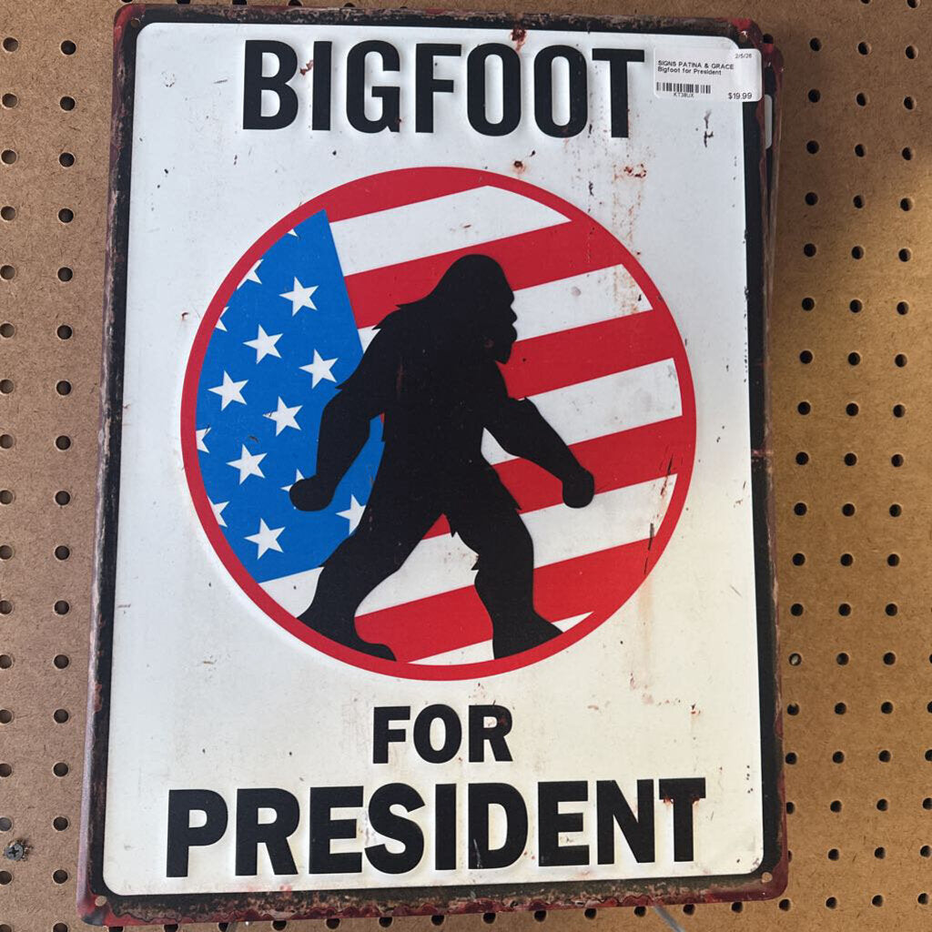 Bigfoot for President