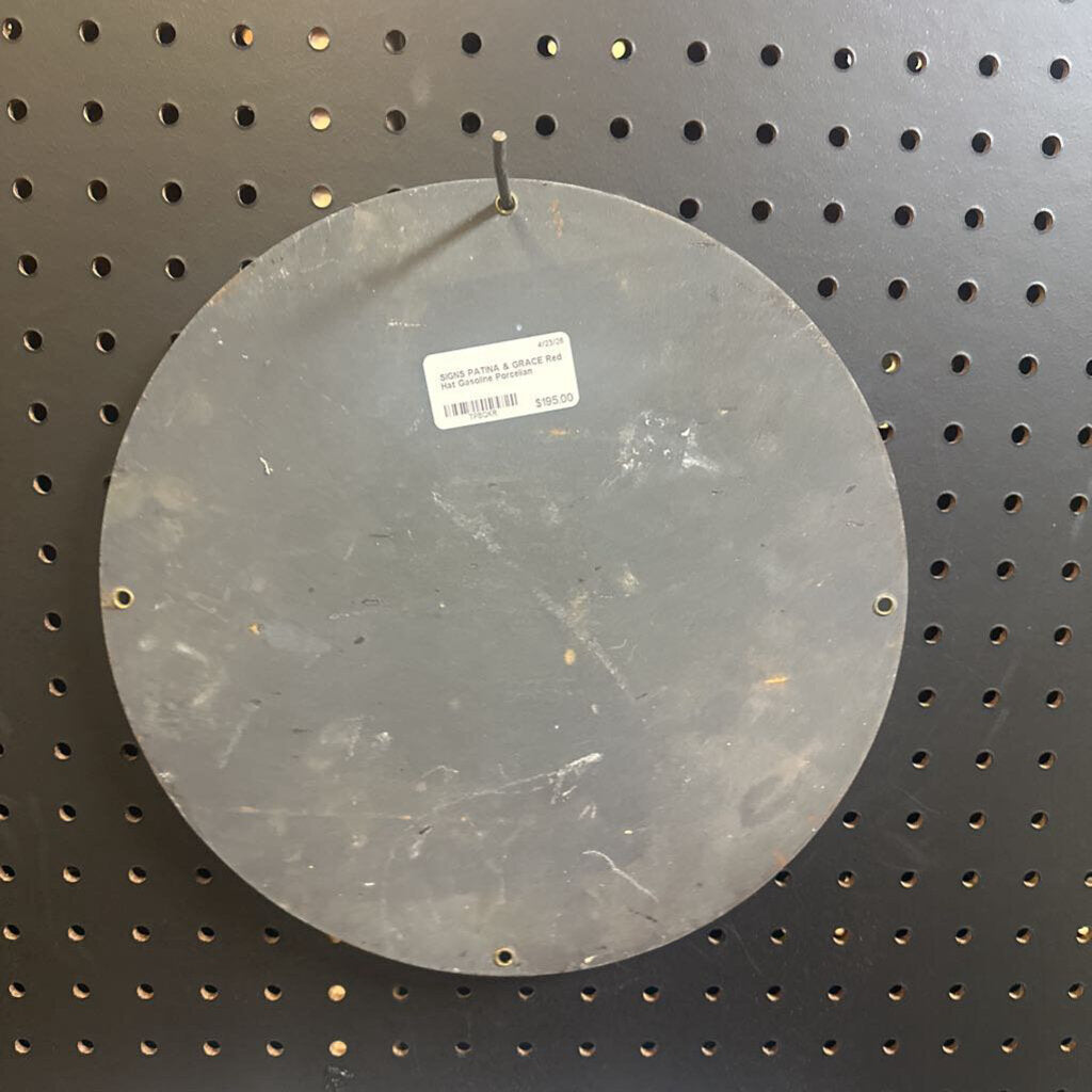Red Hat Gasoline Porcelian