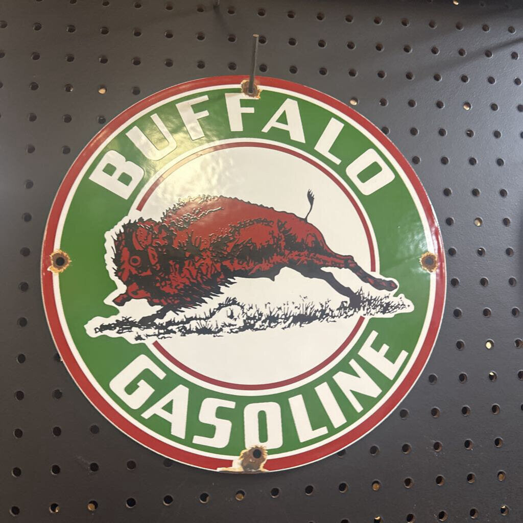 Buffalo Gasoline Porcelain