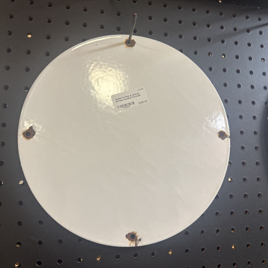 Buffalo Gasoline Porcelain