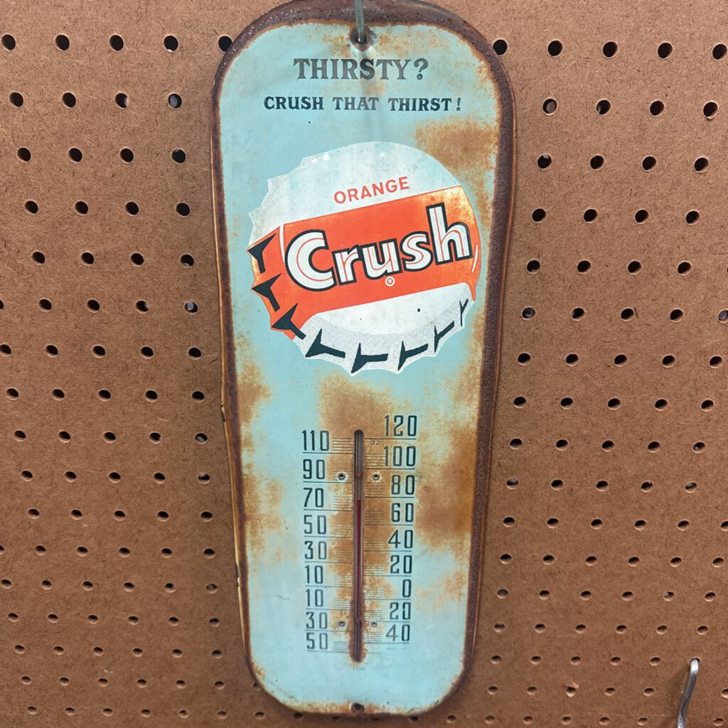 ORANGE CRUSH THERMOMETER