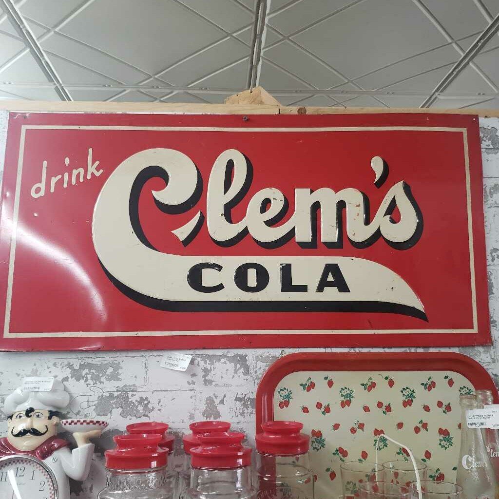 Clems Cola Sign