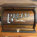 Vintage MCM Roll Top Bread Box