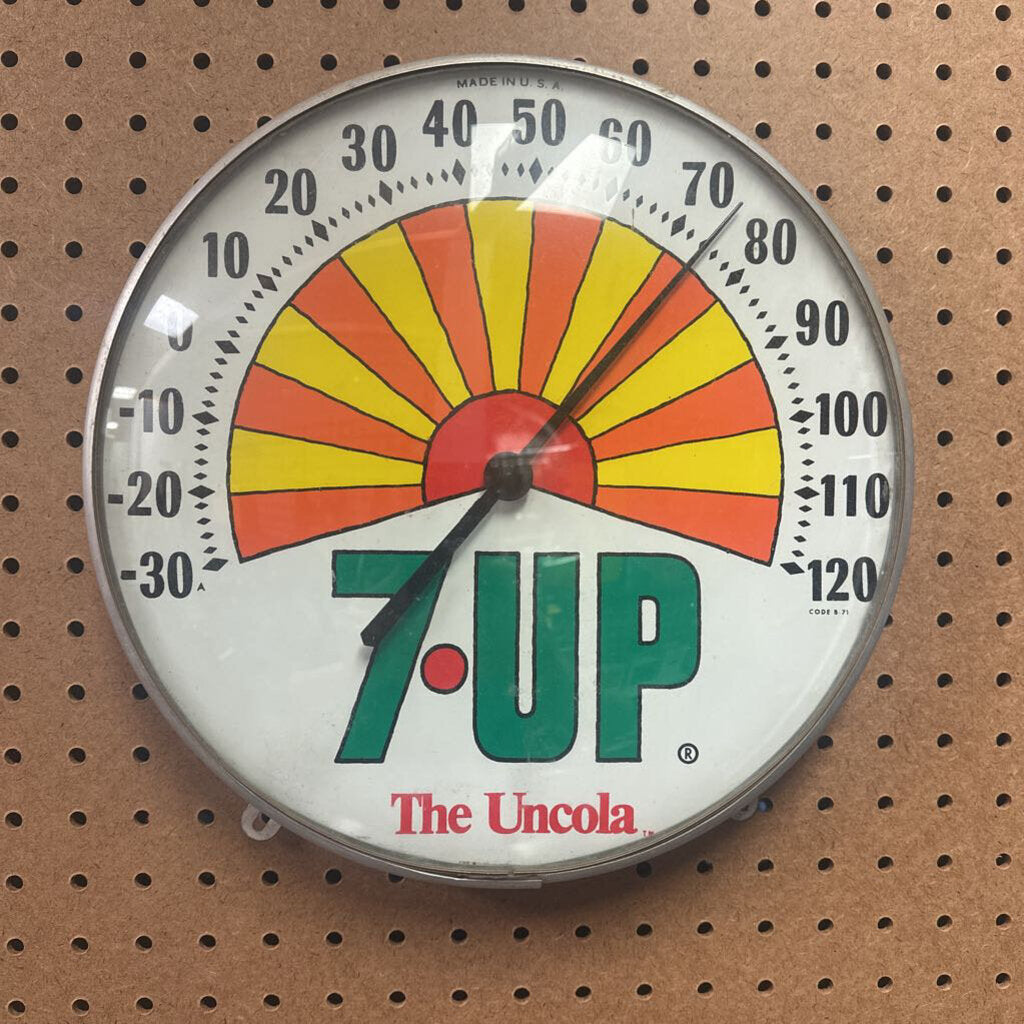 7up The Uncola Thermometer