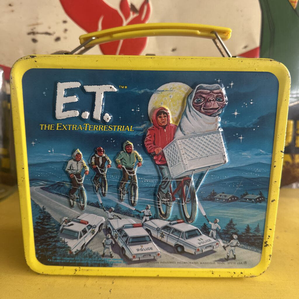 E.T. Metal Lunch Box with Thermos