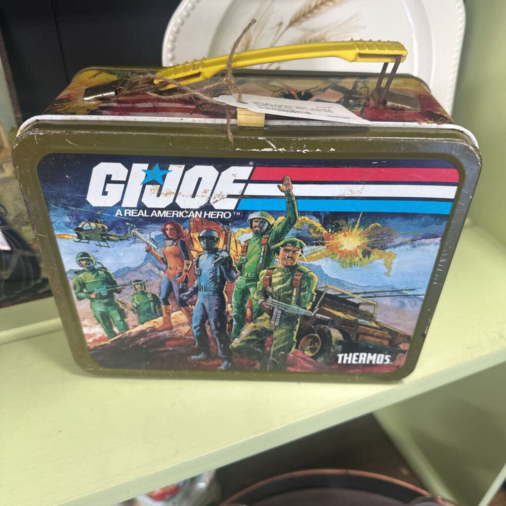 G.I. Joe Lunch box with Thermos
