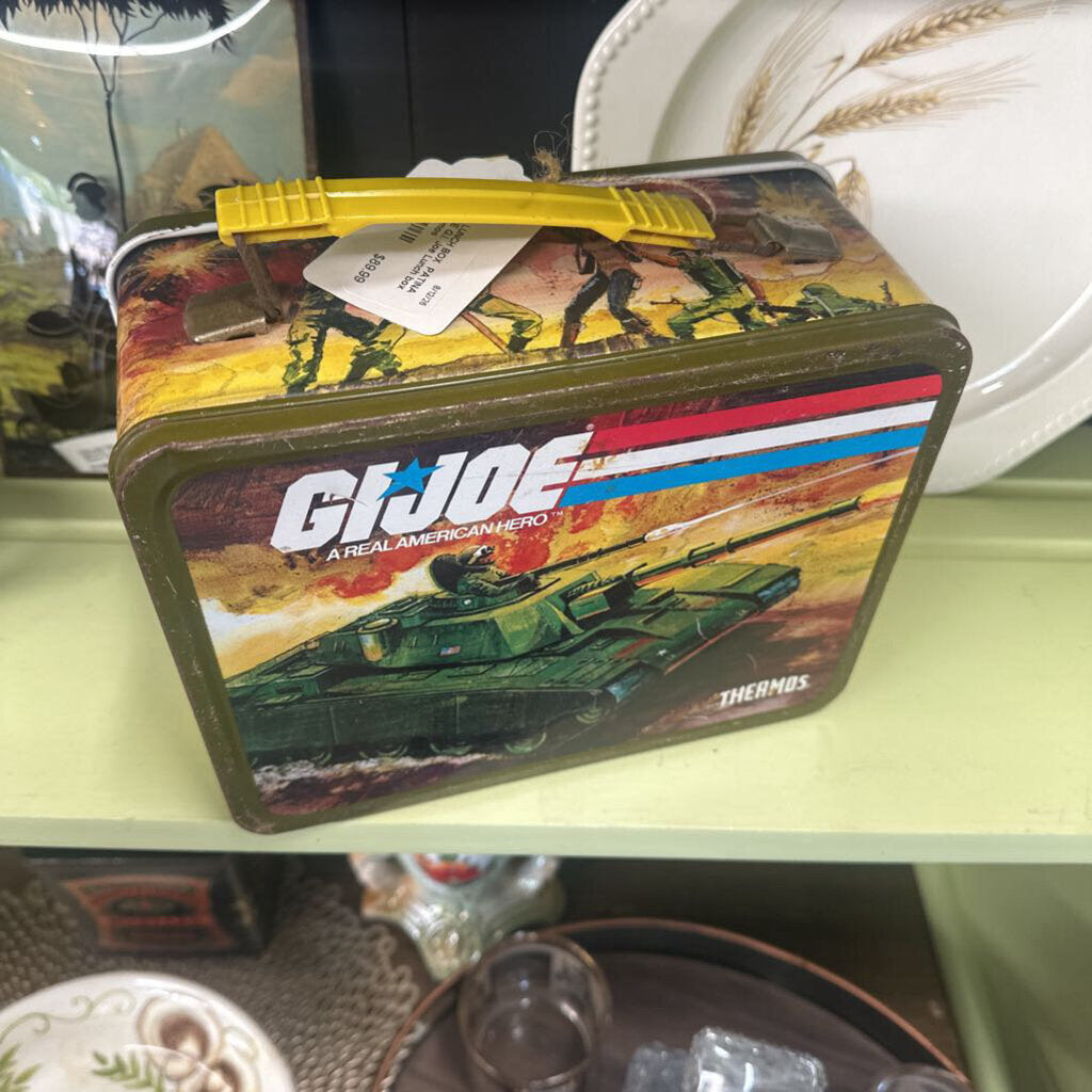 G.I. Joe Lunch box with Thermos