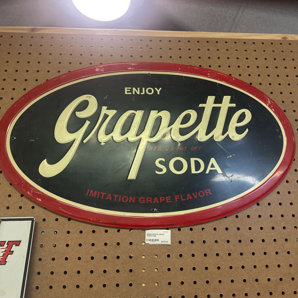 Grapette Sign