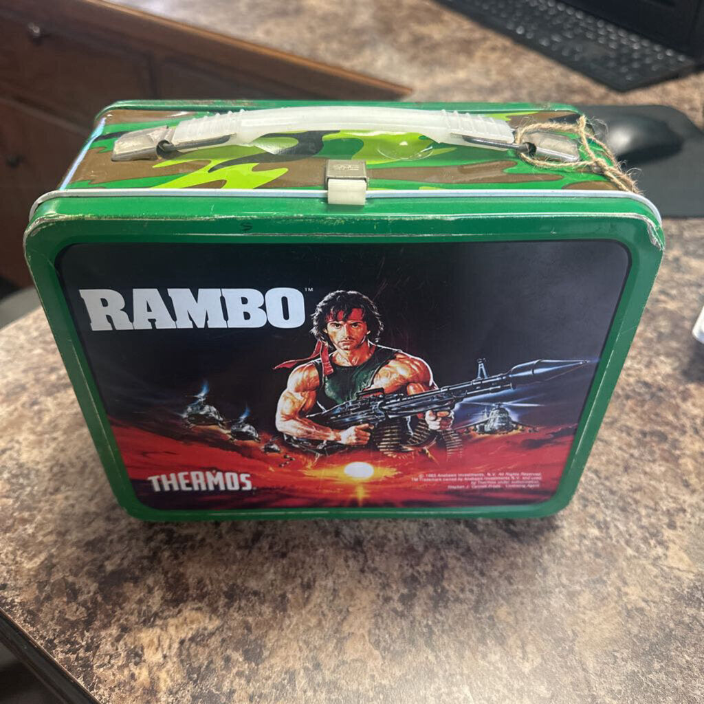 Rambo Lunchbox W/Thermos