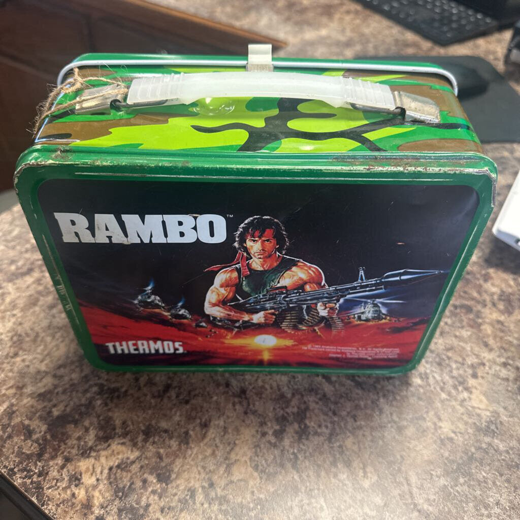Rambo Lunchbox W/Thermos