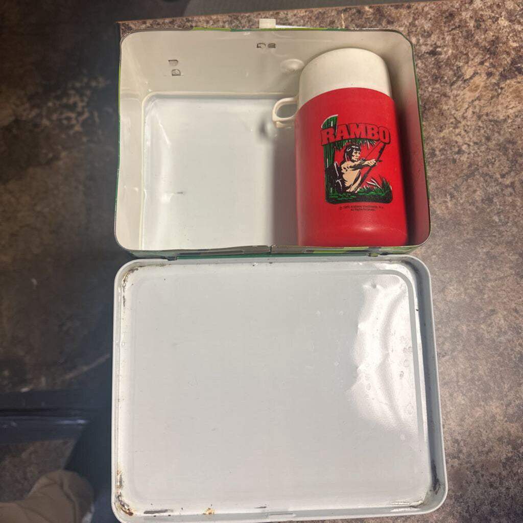 Rambo Lunchbox W/Thermos