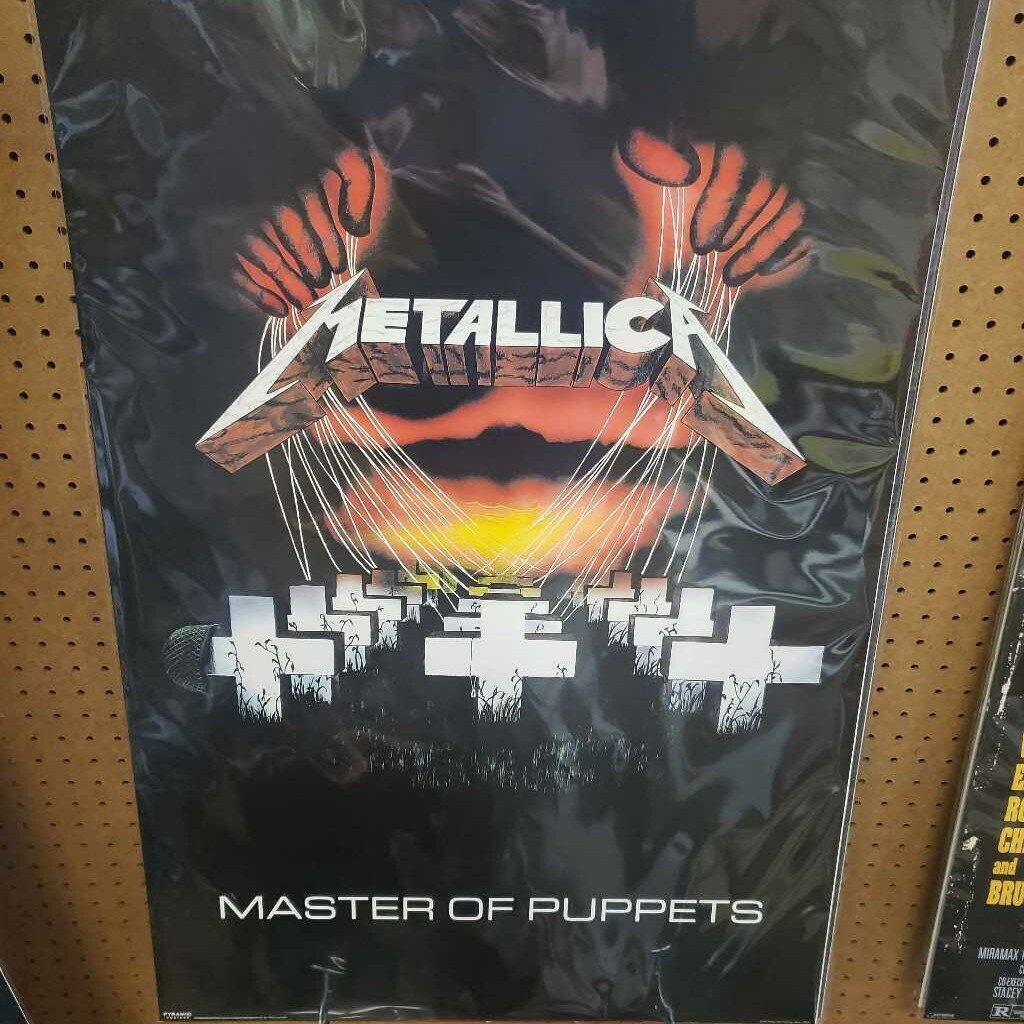 Metallica - Master Of Puppets Poster