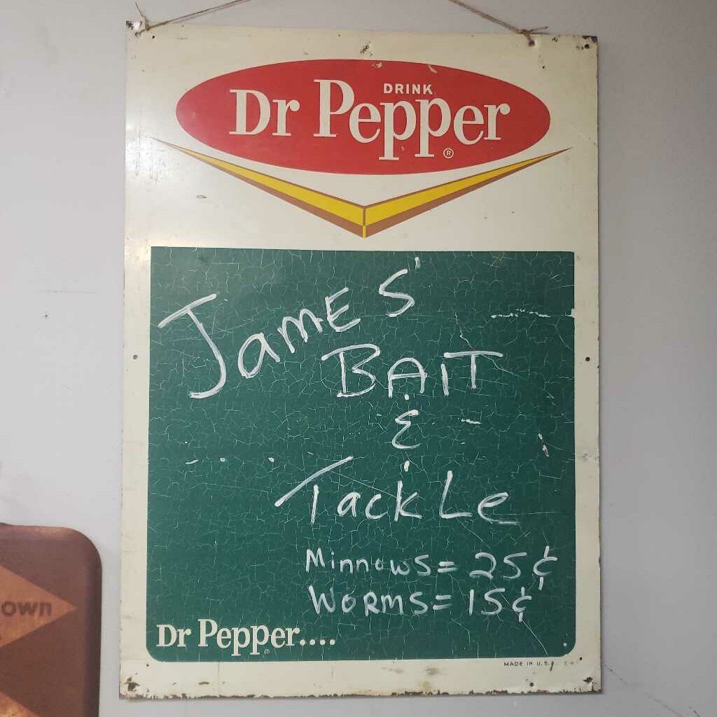 Dr Pepper Menu Board