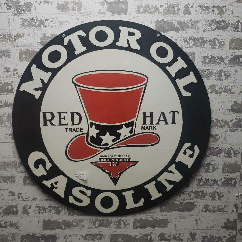 30" Red Hat Motor Oil