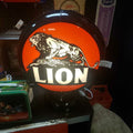LION GAS PUMP GLOBE LAMP